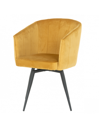 Трапезен стол VENICE - жълт