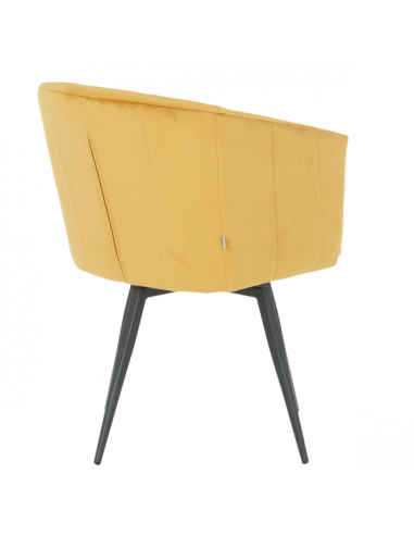 Трапезен стол VENICE - жълт