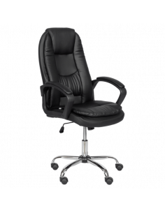 Президентски офис стол Carmen 6682-1 LUX - черен