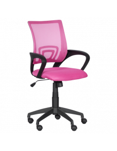 Работен офис стол Carmen 7050 - розов