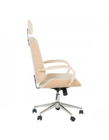 Президентски офис стол Carmen 6404 - бук-крем