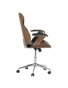 Президентски офис стол Carmen 6408 - орех-черен 2