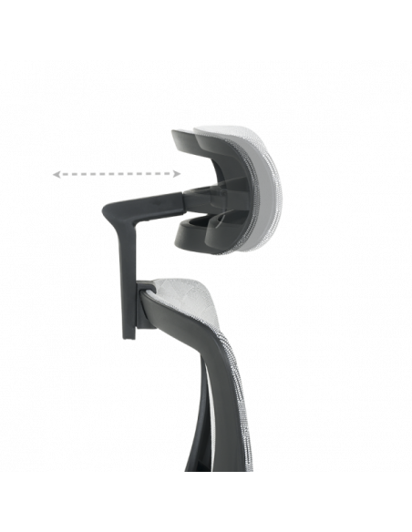 Ергономичен стол DELTA - бял