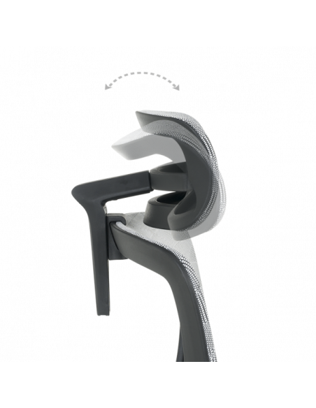 Ергономичен стол DELTA - бял