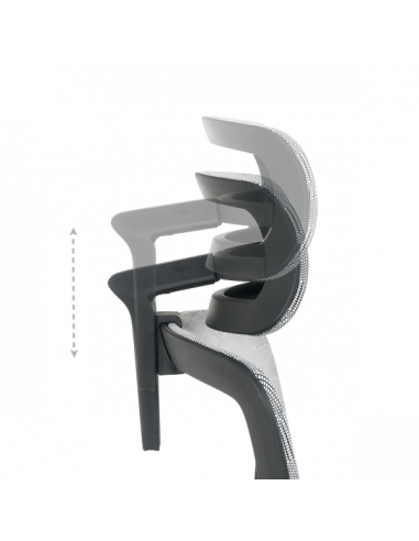 Ергономичен стол DELTA - бял