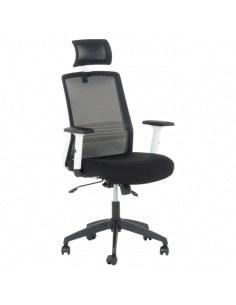 Президентски офис стол Carmen 7523 - черен