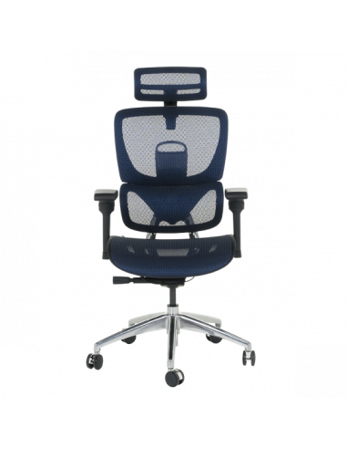 Ергономичен стол CALGARY - син