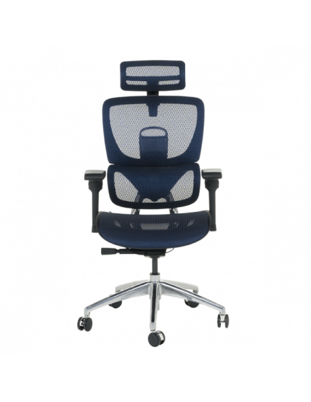 Ергономичен стол CALGARY - син