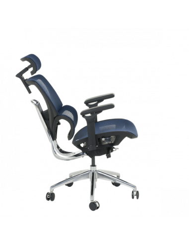 Ергономичен стол CALGARY - син