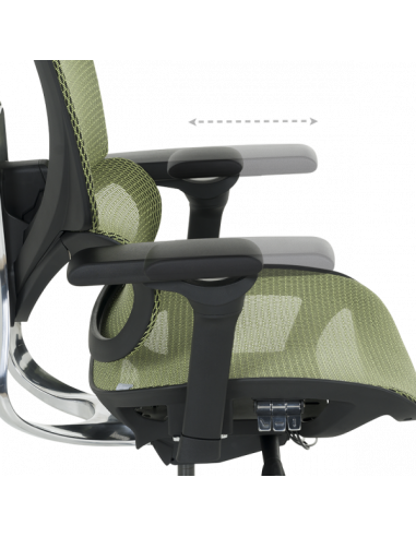 Ергономичен стол CALGARY - зелен