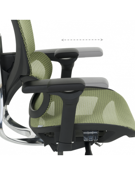 Ергономичен стол CALGARY - зелен