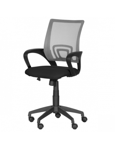 Работен офис стол Carmen 7050 - сив - черен