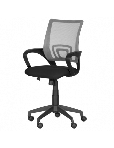 Работен офис стол Carmen 7050 - сив - черен