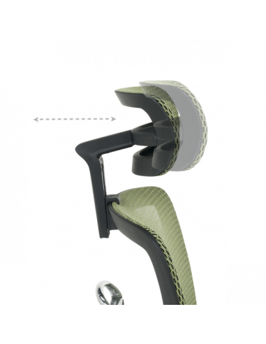 Ергономичен стол CALGARY - зелен