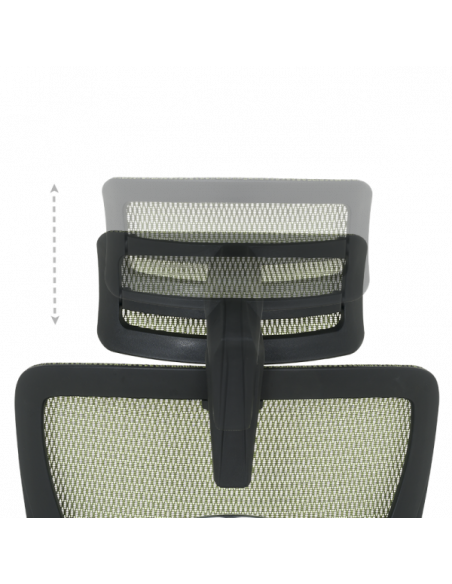 Ергономичен стол CALGARY - зелен