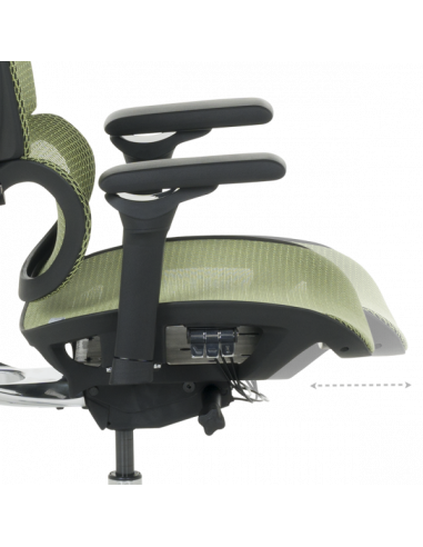 Ергономичен стол CALGARY - зелен