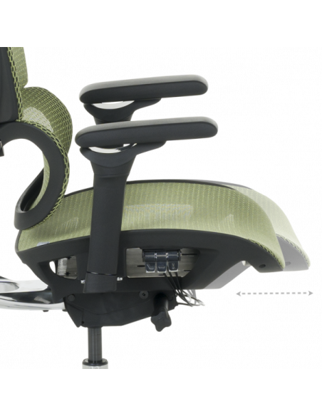 Ергономичен стол CALGARY - зелен