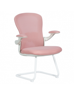 Посетителски стол Carmen 7690 - розов