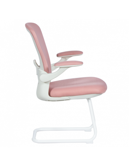 Посетителски стол Carmen 7690 - розов