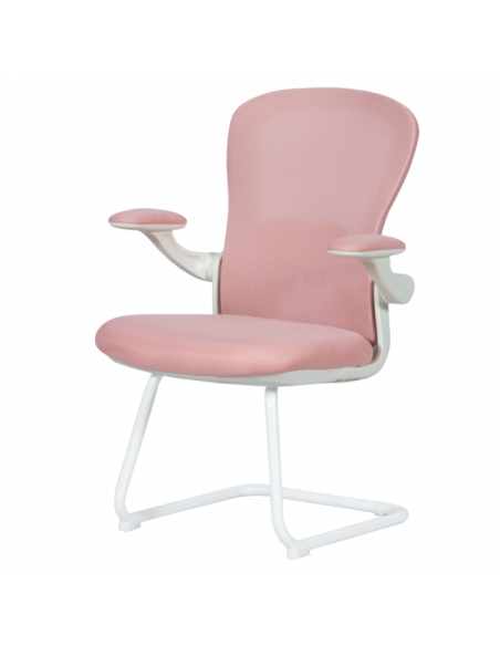 Посетителски стол Carmen 7690 - розов