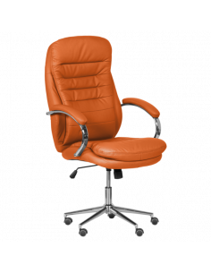 Президентски офис стол Carmen 6113-1 - оранжев