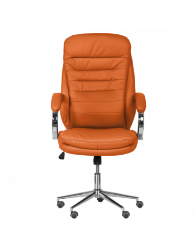 Президентски офис стол Carmen 6113-1 - оранжев