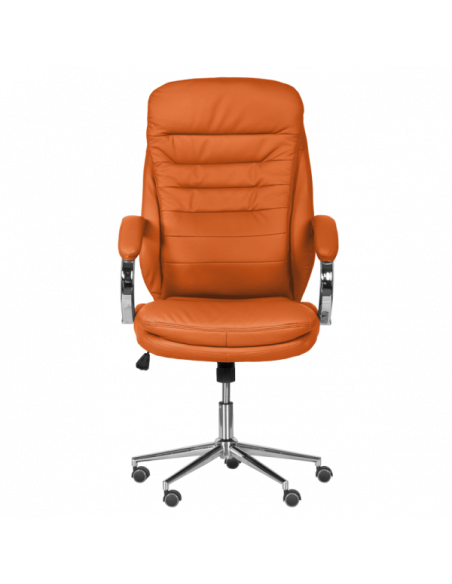 Президентски офис стол Carmen 6113-1 - оранжев