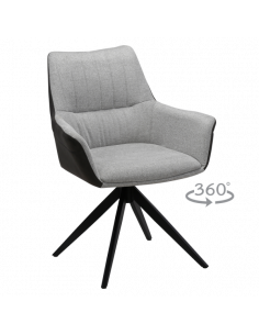 Трапезен стол DOVER - светлосив BF 5