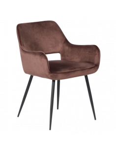 Трапезен стол REDCAR - шоколад BF 2