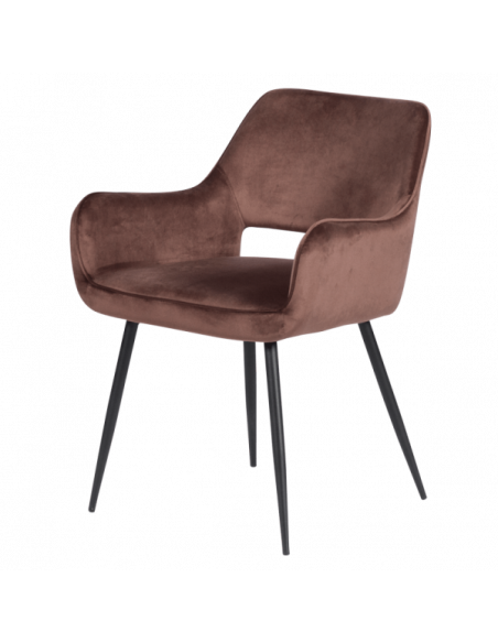 Трапезен стол REDCAR - шоколад BF 2