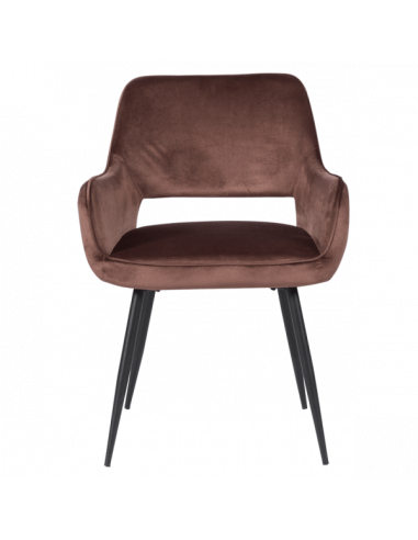 Трапезен стол REDCAR - шоколад BF 2