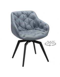 Трапезен стол BUXTON - сив DX-310