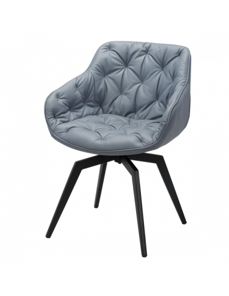 Трапезен стол BUXTON - сив DX-310