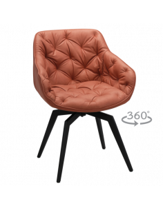 Трапезен стол BUXTON - праскова DX-555