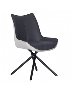 Трапезен стол HALTON - сив DX 0314