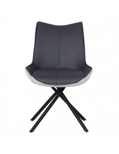 Трапезен стол HALTON - сив DX 0314 2