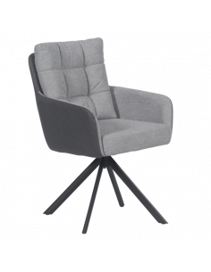 Трапезен стол SEFTON - сив CM