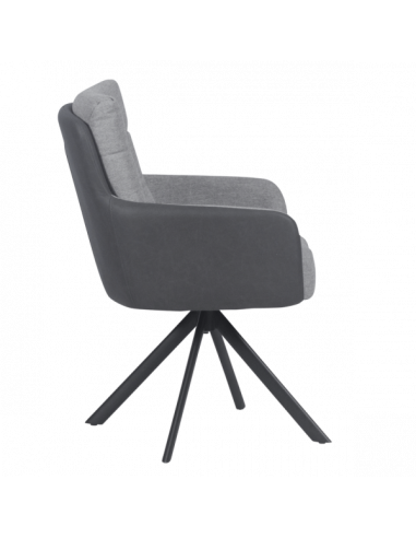 Трапезен стол SEFTON - сив CM