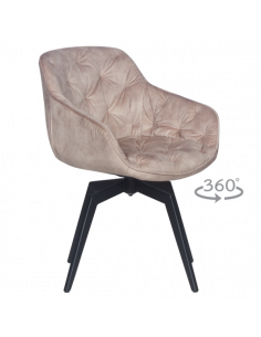 Трапезен стол BUXTON - капучино MJ 1