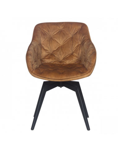 Трапезен стол BUXTON - оранжев MJ 1