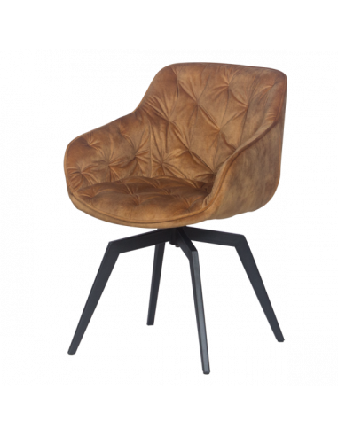 Трапезен стол BUXTON - оранжев MJ 1