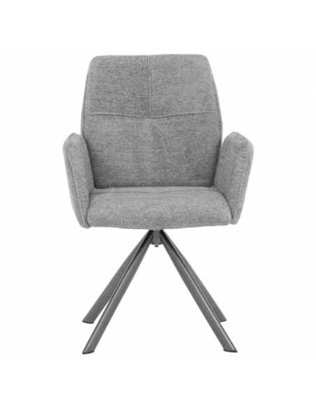 Трапезен стол BURY 2 - сив R 07