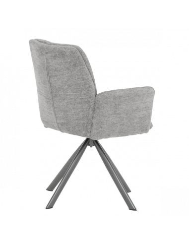 Трапезен стол BURY 2 - сив R 07