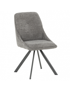 Трапезен стол  LONDON 2 - сив R 07