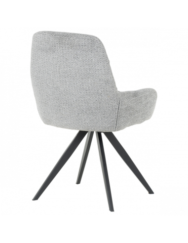 Трапезен стол ASCOT - сив B 90