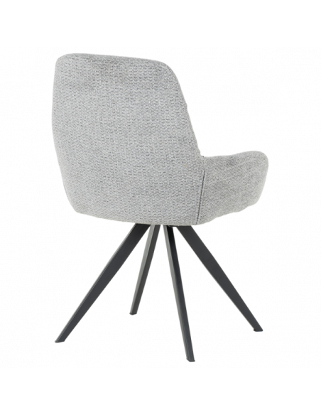 Трапезен стол ASCOT - сив B 90