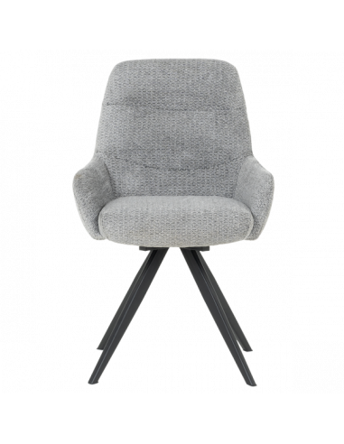 Трапезен стол ASCOT - сив B 90