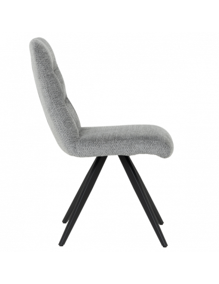 Трапезен стол ADUR - сив B 90