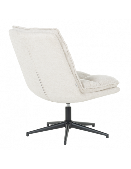 Кресло с табуретка JANET - крем