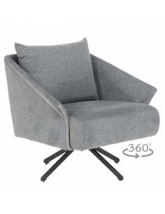 Кресло FERGUS - сиво BF 5